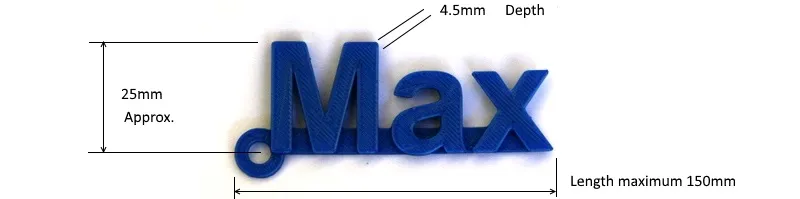 Thẻ tên và thẻ chìa khóa tùy chỉnh bằng filament linh hoạt - Image 5
