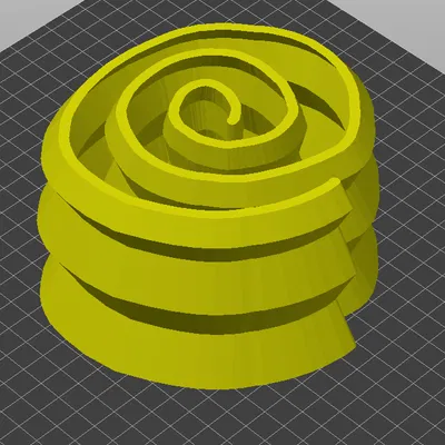 Nghệ thuật xoắn ốc tự do đơn giản