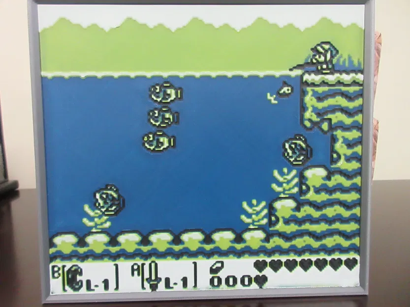 Cảnh câu cá của Link trong Legend of Zelda: Link's Awakening - Image 1