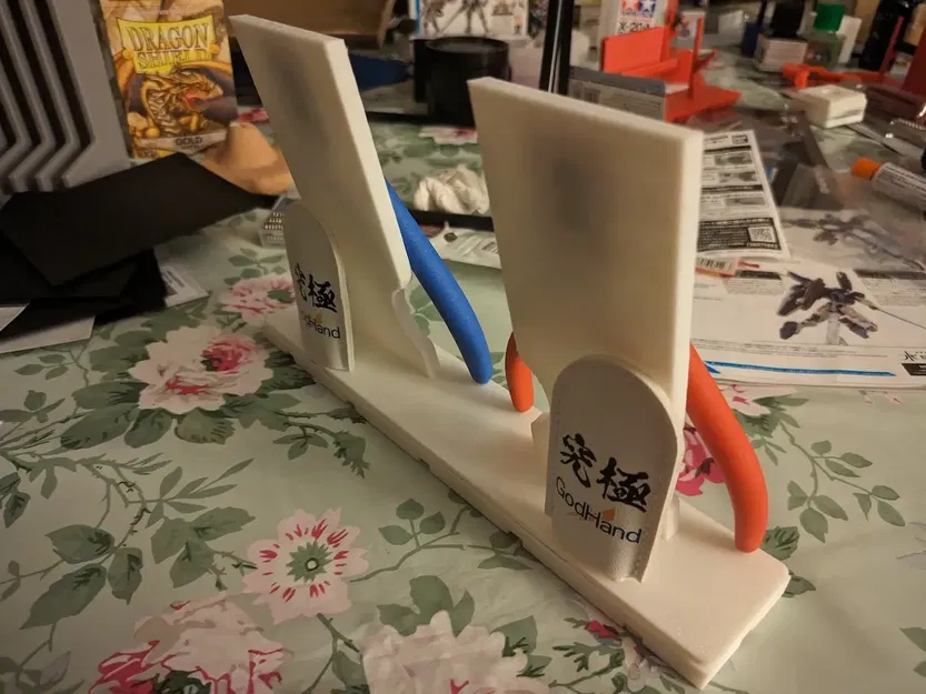 Giá đỡ Nipper Gunpla x2 trên đế Gridfinity Refined - Image 2