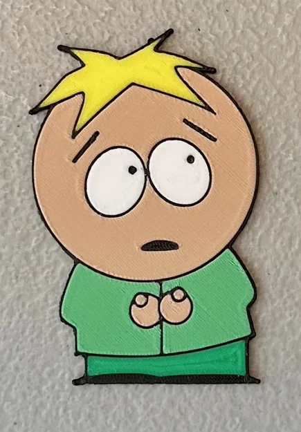 Nam châm Leopold Butters Stotch đa sắc màu 6 màu - Image 1