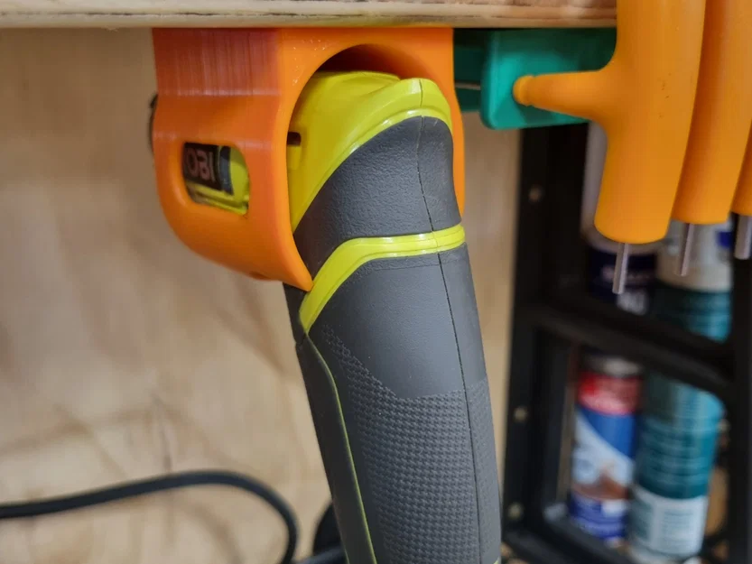 Giá đỡ tua vít Ryobi 4V phiên bản 2 với lỗ vít di chuyển - Image 1