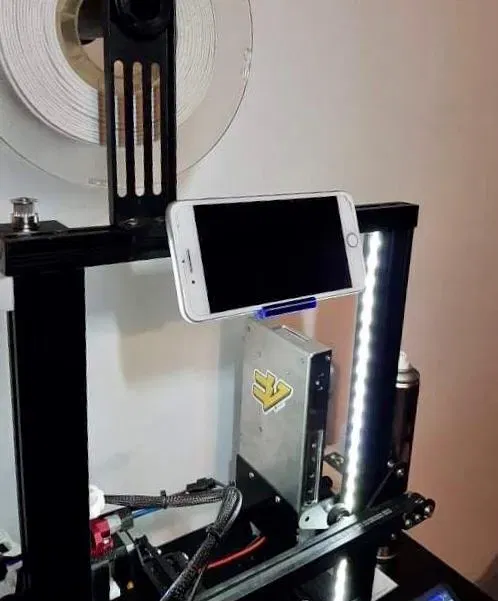 Giá đỡ smartphone cho máy in 3D với khung nhôm 20mm - Image 1