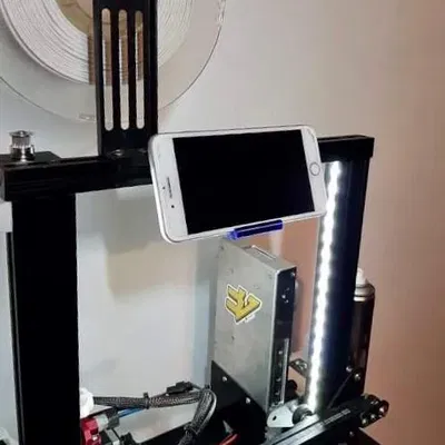 Giá đỡ smartphone cho máy in 3D với khung nhôm 20mm