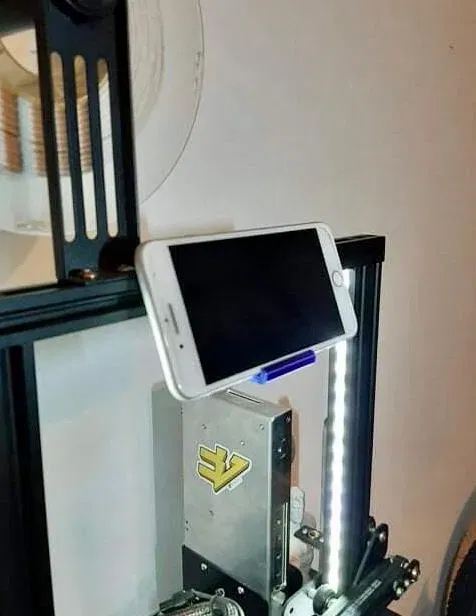 Giá đỡ smartphone cho máy in 3D với khung nhôm 20mm - Image 2