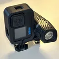 Vỏ GoPro 9/10/11 dọc với giá đỡ Niterider - Thumbnail 1
