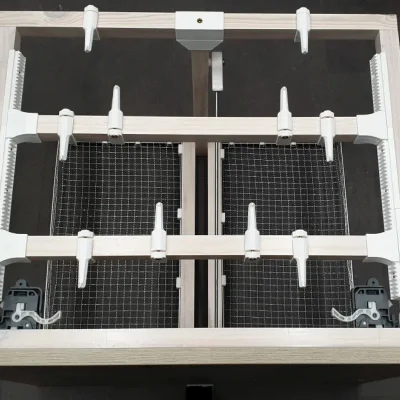 Giá đỡ dụng cụ bếp tích hợp cho nồi và chảo 7