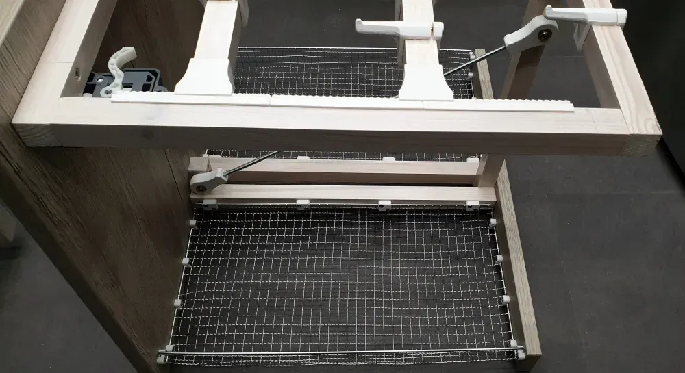 Giá đỡ dụng cụ bếp tích hợp cho nồi và chảo - Image 12