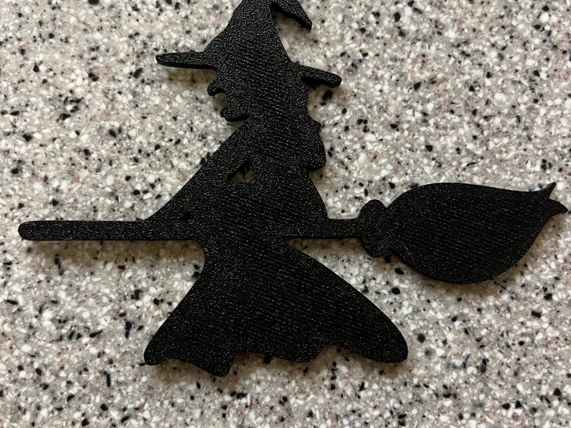 Nam châm phù thủy chủ đề Halloween - Image 1