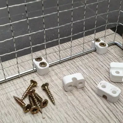 Khối giữ cho dây Ø4 mm (gắn bề mặt, vặn vít)