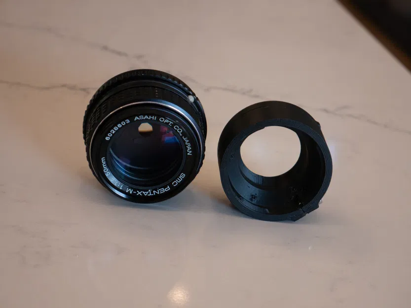 Đầu chuyển đổi ống kính Micro Four Thirds sang PK - Image 4