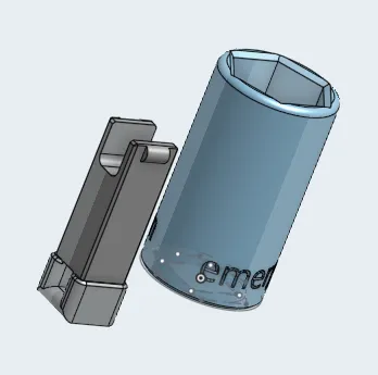 Giá đỡ chìa khóa khẩn cấp 10 mm cho móc khóa - Image 3