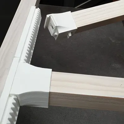 Cần gạt tháo rời cho các thanh gỗ 25x25mm