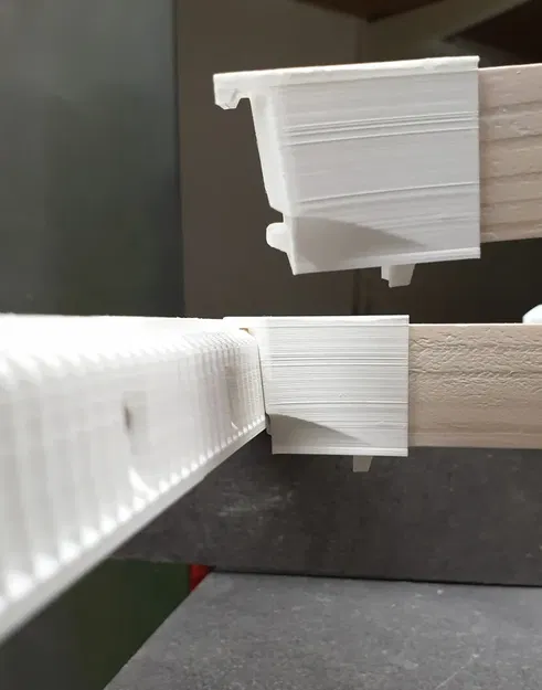 Cần gạt tháo rời cho các thanh gỗ 25x25mm - Image 2