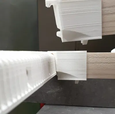 Cần gạt tháo rời cho các thanh gỗ 25x25mm