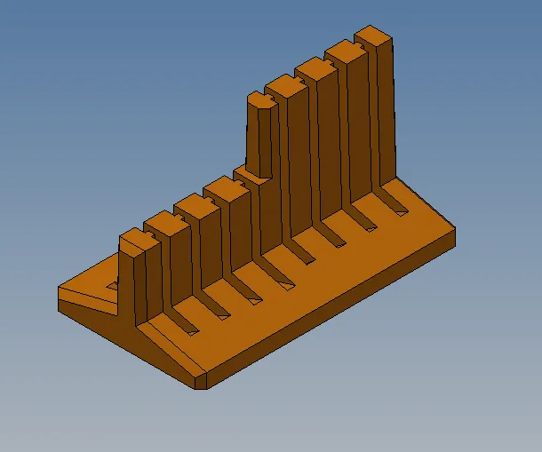 Bộ thước đo bán kính mét và inch - Image 5