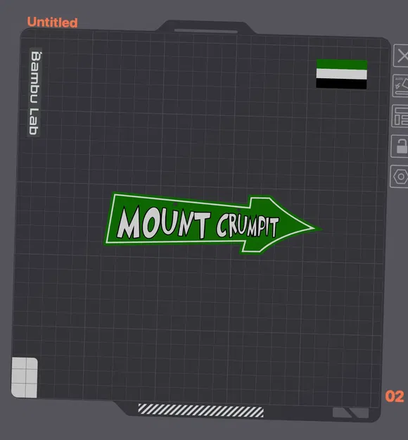 Biểu tượng Mount Crumpit trang trí cho cây thông - Image 1