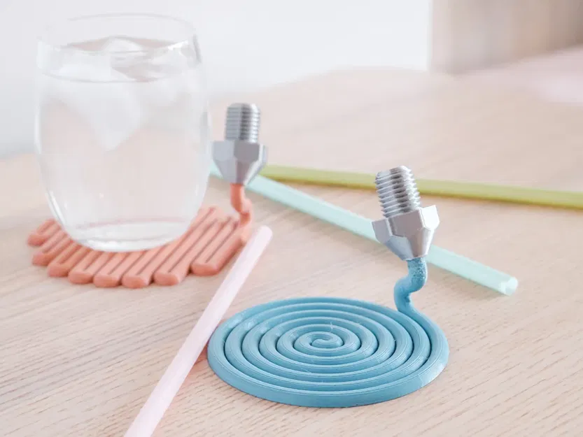 Đế ly in 3D phiên bản xoắn ốc - Image 1