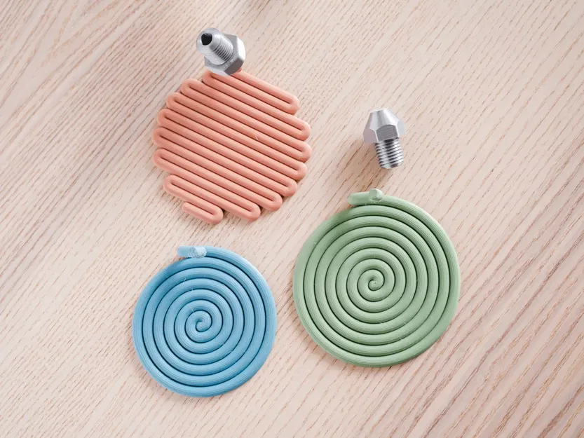 Đế ly in 3D phiên bản xoắn ốc - Image 2