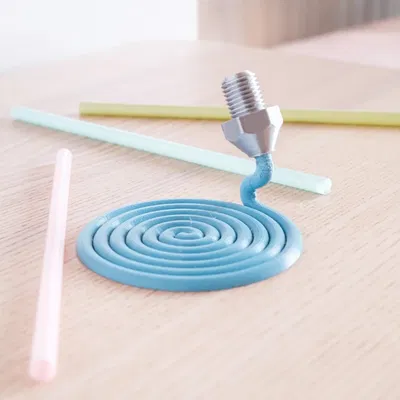 Đế ly in 3D phiên bản xoắn ốc