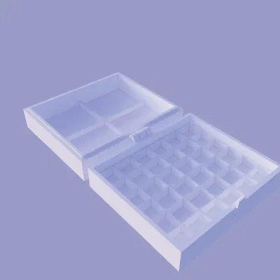 Bảng màu nước 36 ô cho nửa khay màu