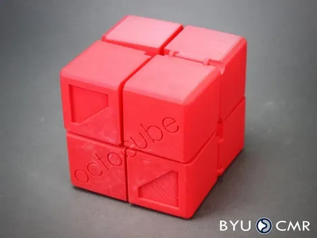 Khối lập phương OctoCube dựa trên mô hình origami vuông xoắn - Image 1