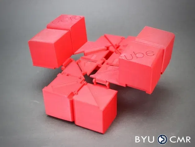 Khối lập phương OctoCube dựa trên mô hình origami vuông xoắn - Image 2
