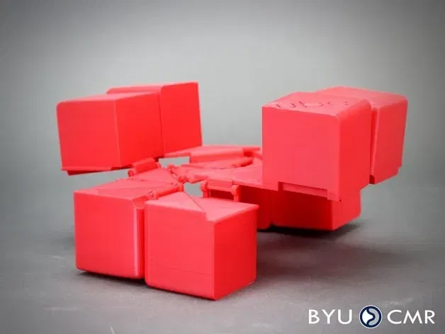 Khối lập phương OctoCube dựa trên mô hình origami vuông xoắn - Image 3
