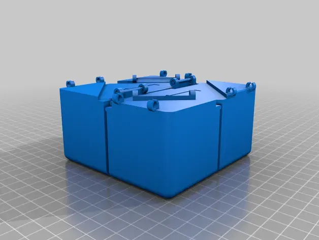 Khối lập phương OctoCube dựa trên mô hình origami vuông xoắn - Image 4