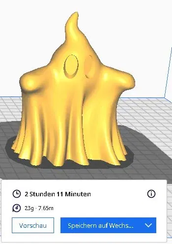 Bình hoa ma Booh cho trang trí Halloween - Image 5