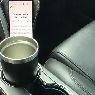 Giá đỡ điện thoại gắn vào giá đỡ cốc cho xe hơi