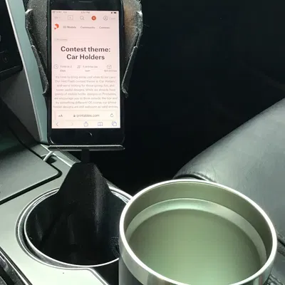 Giá đỡ điện thoại gắn vào giá đỡ cốc cho xe hơi