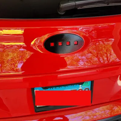 Biểu tượng mã Morse thay thế logo H cho Hyundai Kona N