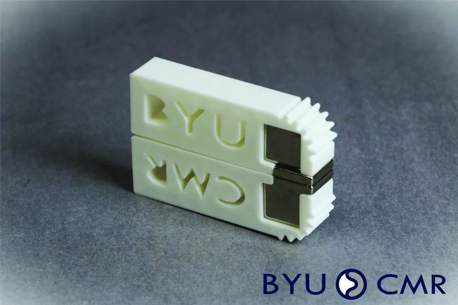 Liên kết bánh răng từ tính với thiết kế gấp giấy - Image 2