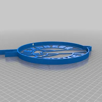 Biểu tượng Planet Express phát sáng trong Futurama