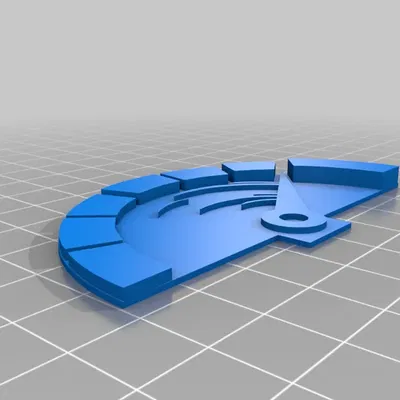 Đồng hồ đo vòng tua đa sắc màu