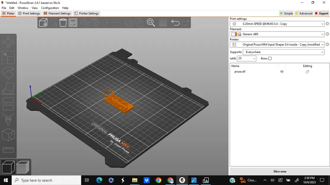 Móc khóa Prusa tiện dụng cho việc giữ chìa khóa - Image 1