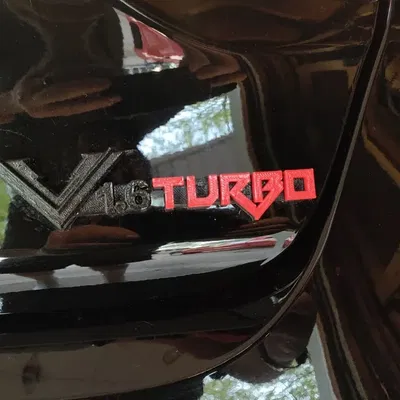 Huy hiệu sau xe Veloster Gen 2 V1.6 Turbo