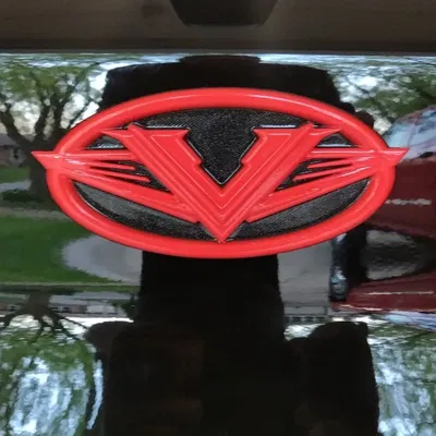 Biểu tượng sau xe Veloster Gen 2 được thiết kế lại