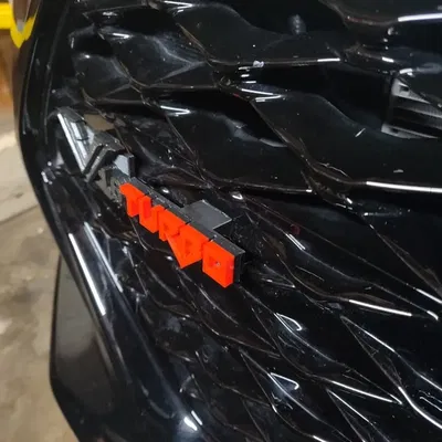 Biểu tượng Turbo phía trước cho Veloster Gen 2