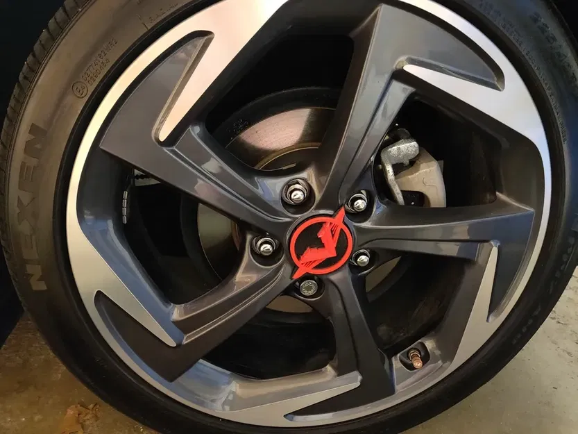 Nắp trung tâm Veloster Gen 2 cho bánh xe kiểu Turbo - Image 3