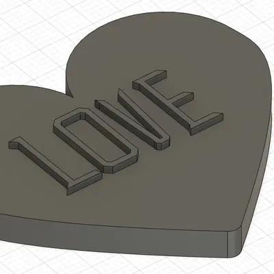 Móc chìa khóa hình trái tim YÊU dễ thương cho bạn và người thân