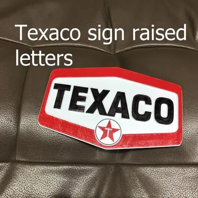 Bảng Hiển Thị Tàu Hỏa Texico In 3D hoặc Khắc Laser