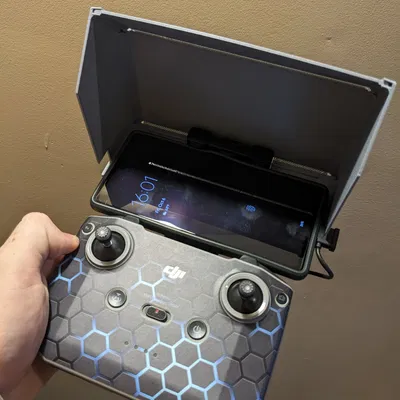 Tấm che nắng cho điều khiển DJI khi sử dụng điện thoại