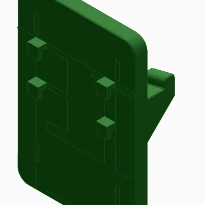 Giá đỡ thước kẹp cho bảng đục lỗ P1P Bambu Lab