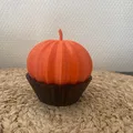 Cupcake bí ngô trang trí cho lễ hội Halloween - Thumbnail 3