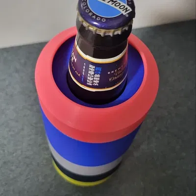 Koozie đa năng hỗ trợ chai và lon uống 12oz, 16oz