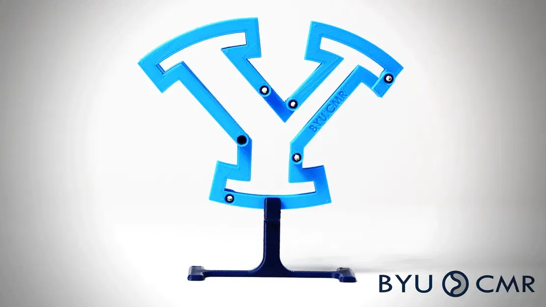 Cơ cấu biến hình "Y" một bậc tự do dạng sáu thanh - Image 1