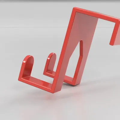 Giá treo khăn cho cửa tủ dày 18mm