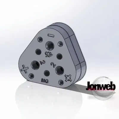 Giá đỡ tua vít hai nửa cho 6 tua vít